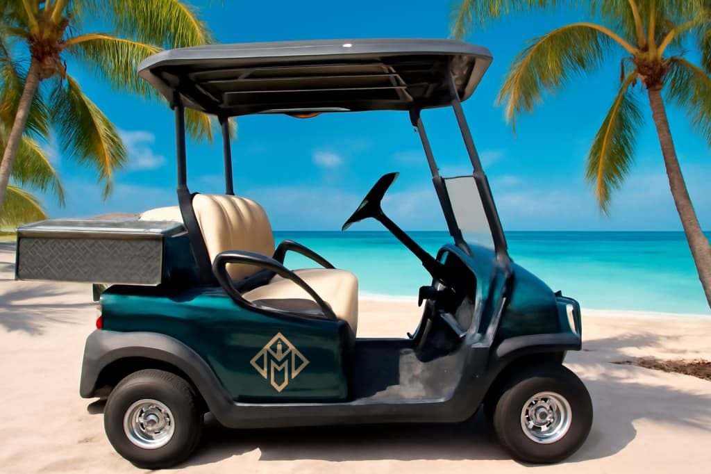 Isla Mujeres Golf Cart Rental – 2px Electric Isla Mujeres Golf Cart Rental - Playa Norte Rent a Car